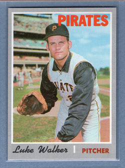 1970 Topps #322 Luke Walker  (c) EX-MT  GO200