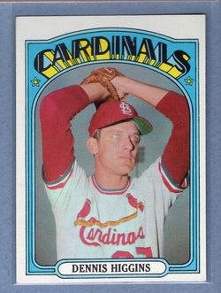 1972 Topps #278 Dennis Higgins EX-MT   GO311