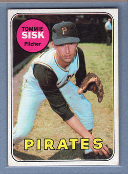 1969 Topps #152 Tommi Sisk EX  GO477