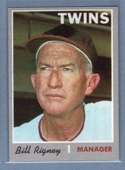 1970 Topps #426 Bill Rigney  (c) EX-MT  GO750