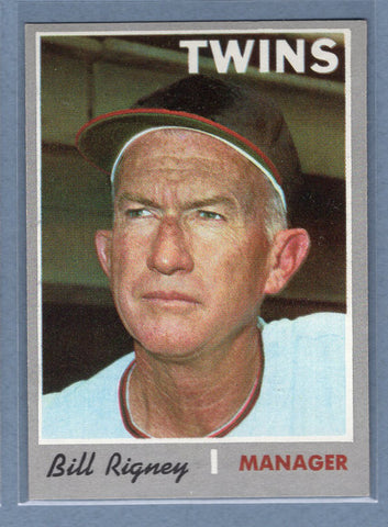 1970 Topps #426 Bill Rigney  (c) EX-MT  GO750