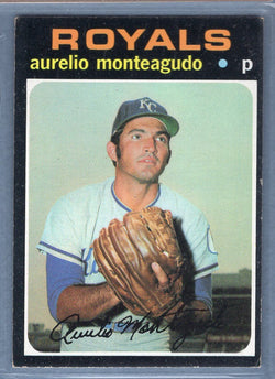 1971 Topps #129 Aurelio Monteagudo  EX  GO747
