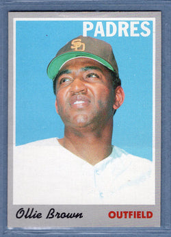 1970 Topps #130 Ollie Brown  EX-MT  SB1