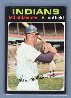 1971 Topps #347 Ted Uhlaender (b) EX  GO950