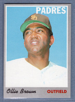 1970 Topps #130 Ollie Brown  EX-MT  SB2