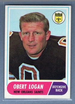 1968 Topps #4 Obert Logan EX   GO205