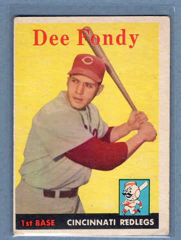 1958 Topps #157 Dee Fondy  VG  GO387