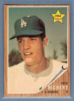 1962 Topps #131 Pete Richert  EX  GO522