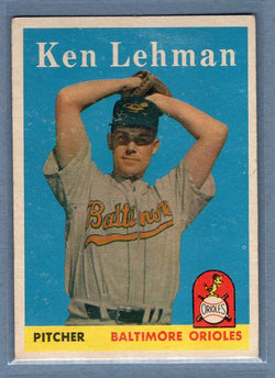 1958 Topps #141 Ken Lehman VG-EX     G0364