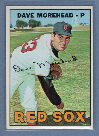 1967 Topps #297 Dave Morehead  EX-MT   GO223