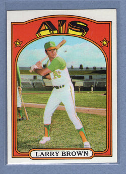 1972 Topps #279 Larry Brown EX-MT   GO311