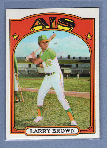1972 Topps #279 Larry Brown EX-MT   GO311