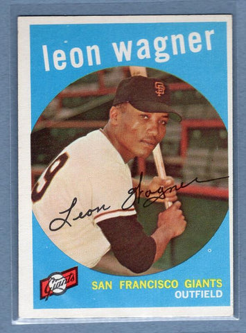 1959 Topps #257 Leon Wagner EX-MT High Grade Set Break B