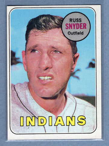 1969 Topps #201 Russ Snyder EX-MT  GO350