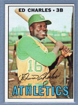 1967 Topps #182 Ed Charles EX-MT  GO460