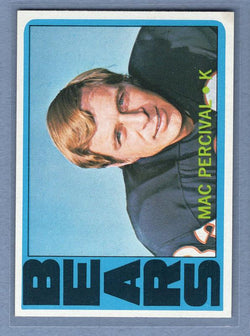 1972 Topps #41 Mac Percival NM GO181