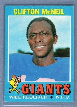 1971 Topps #15 Clifton McNeil EX-MT  GO244