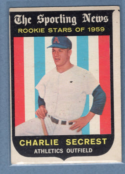 1959 Topps #140 Charlie Secrest VG-EX  GO213