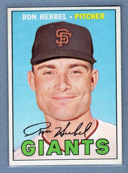 1967 Topps #156 Ron Herbel EX  GO360