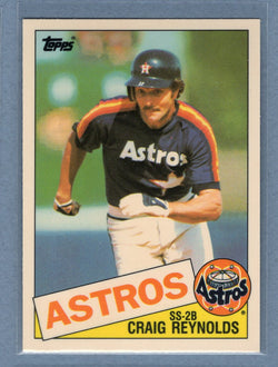 1985 Topps Tiffany #156 Craig Reynolds NM