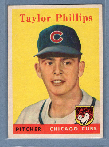 1958 Topps #159 Taylor Phillips (a) EX  GO387