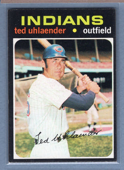 1971 Topps #347 Ted Uhlaender (d) EX  GO950