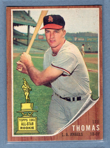1962 Topps #154 Lee Thomas  EX  GO522