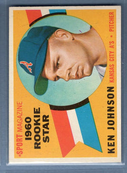 1960 Topps #135 Ken Johnson EX-MT   GO340