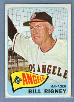 1965 Topps #66 Bill Rigney EX  GO137