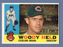 1960 Topps #178 Woody Held EX-MT  GO240B