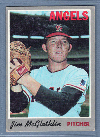 1970 Topps #132 Jim McGlothlin  EX  SB2