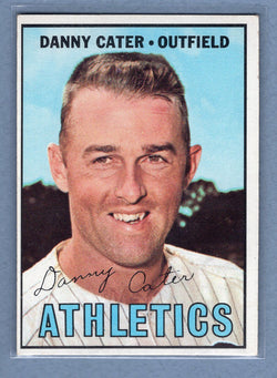 1967 Topps #157 Danny Cater EX  GO360