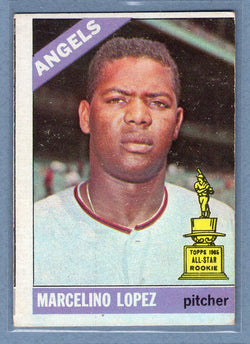 1966 Topps #155 Marcelino Lopez G-VG  GO300