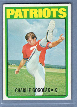 1972 Topps #44 Charlie Gogolak NM GO181