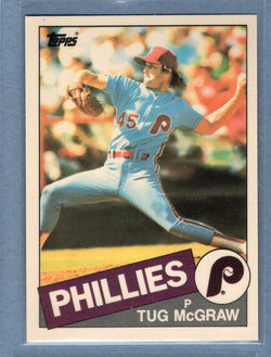 1985 Topps Tiffany #157 Tug McGraw NM