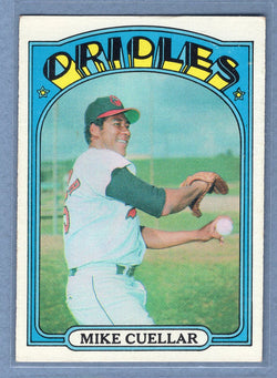 1972 Topps #70 Mike Cuellar (b) EX  GO315