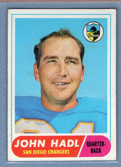1968 Topps #63 John Hadl (a) (st) VG  GO801