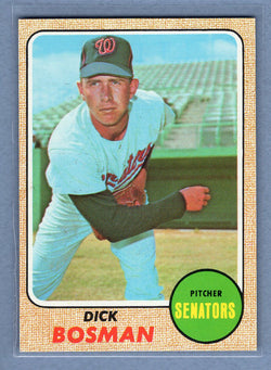 1968 Topps #442 Dick Bosman EX-MT  GO545