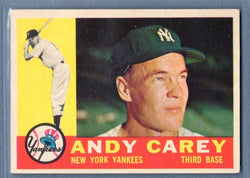 1960 Topps #196 Andy Carey VG-EX Set Break 1