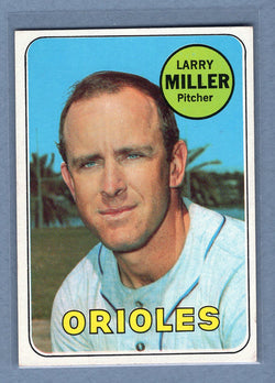 1969 Topps #323 Larry Miller (b) EX  GO577