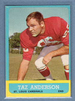 1963 Topps #151 Taz Anderson EX  GO141