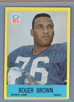 1967 Philadelphia #62 Roger Brown EX-MT   GO118