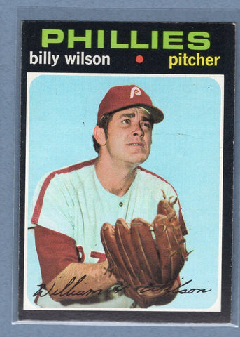 1971 Topps #192 Billy Wilson  (d) EX-MT  GO775