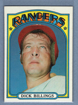 1972 Topps #148 Dick Billings EX  GO500