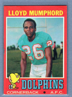 1971 Topps #17 Lloyd Mumphord EX-MT  GO244