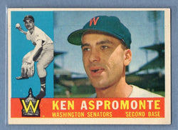1960 Topps #114 Ken Aspromonte EX   GO550