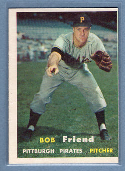 1957 Topps #150 Bob Friend  VG-EX   GO260
