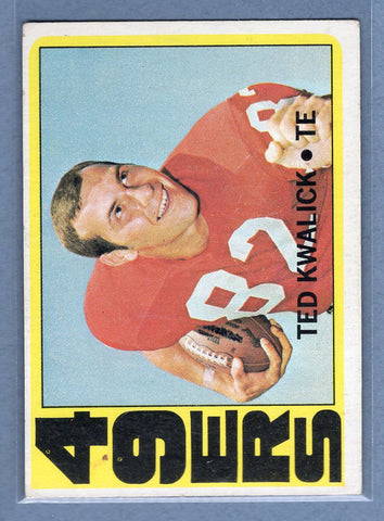 1972 Topps #155 Ted Kwalick EX  GO210