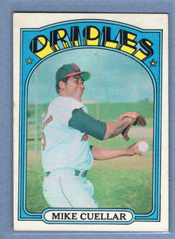 1972 Topps #70 Mike Cuellar (c) EX  GO315