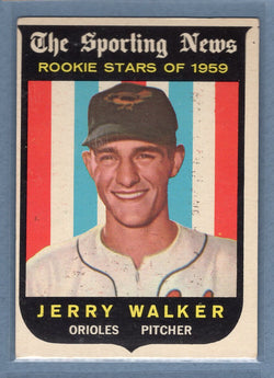 1959 Topps #144 Jerry Walker VG-EX  GO213